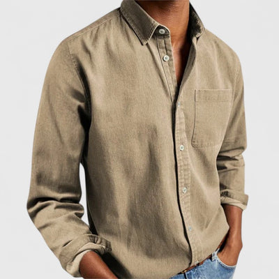 Zayvion | Elegant Long Sleeve Shirt