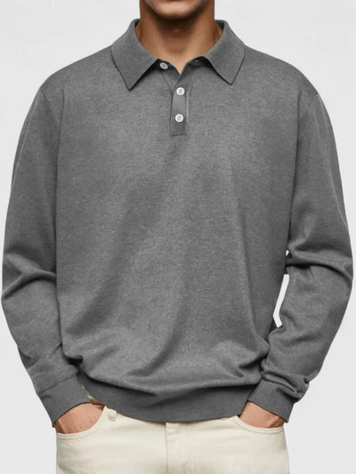 Johnny | Stylish Long Sleeve Polo