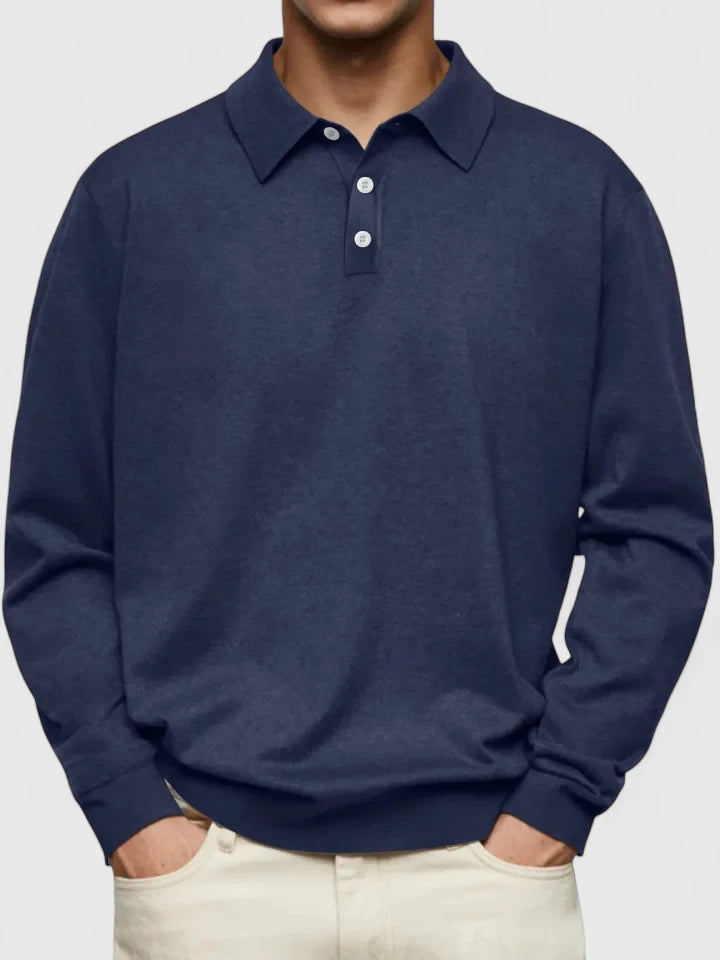 Johnny | Stylish Long Sleeve Polo