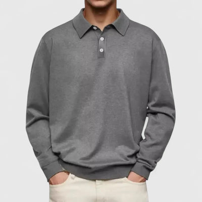 Johnny | Stylish Long Sleeve Polo