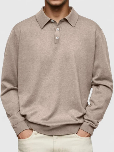 Johnny | Stylish Long Sleeve Polo