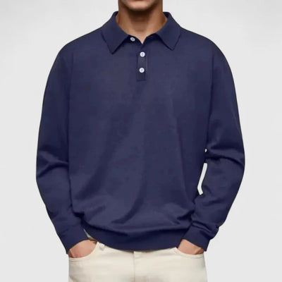 Johnny | Stylish Long Sleeve Polo