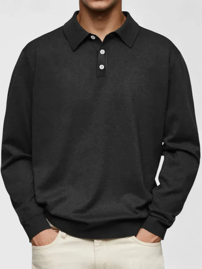 Johnny | Stylish Long Sleeve Polo